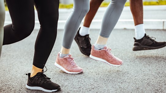 Having the right shoes and clothing is essential when running.