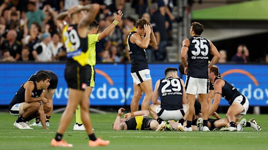 Players react to their opening round draw.