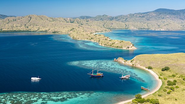 Getting to gorgeous areas of Indonesia, such as Gili Lawa Darat in East Nusa Tenggara, is becoming easier.