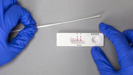 The number of COVID-19 cases is dropping after the latest Omicron wave peaked.
