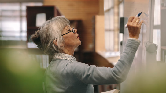 Some schools plan on utilising the grammar skills of older teachers before they retire.