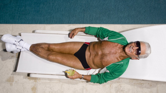 A classic case of a baredevil.