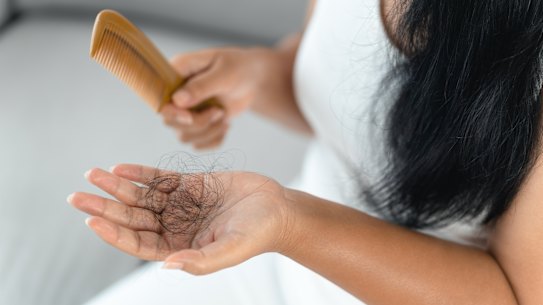 The good news: stress-related hair loss is usually temporary.