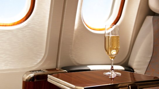 Alcohol … best to steer clear if you want to avoid jetlag.