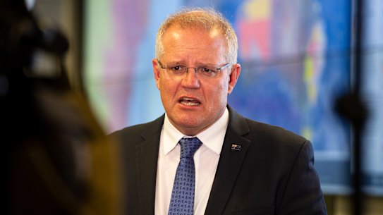 Prime Minister Scott Morrison. 