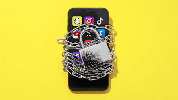 The social media ban for under 16s begins in Australia on Wednesday, December 10.