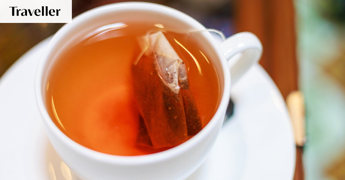 I didn’t want coffee, so my $1000-a-night resort gave me cheap tea bags