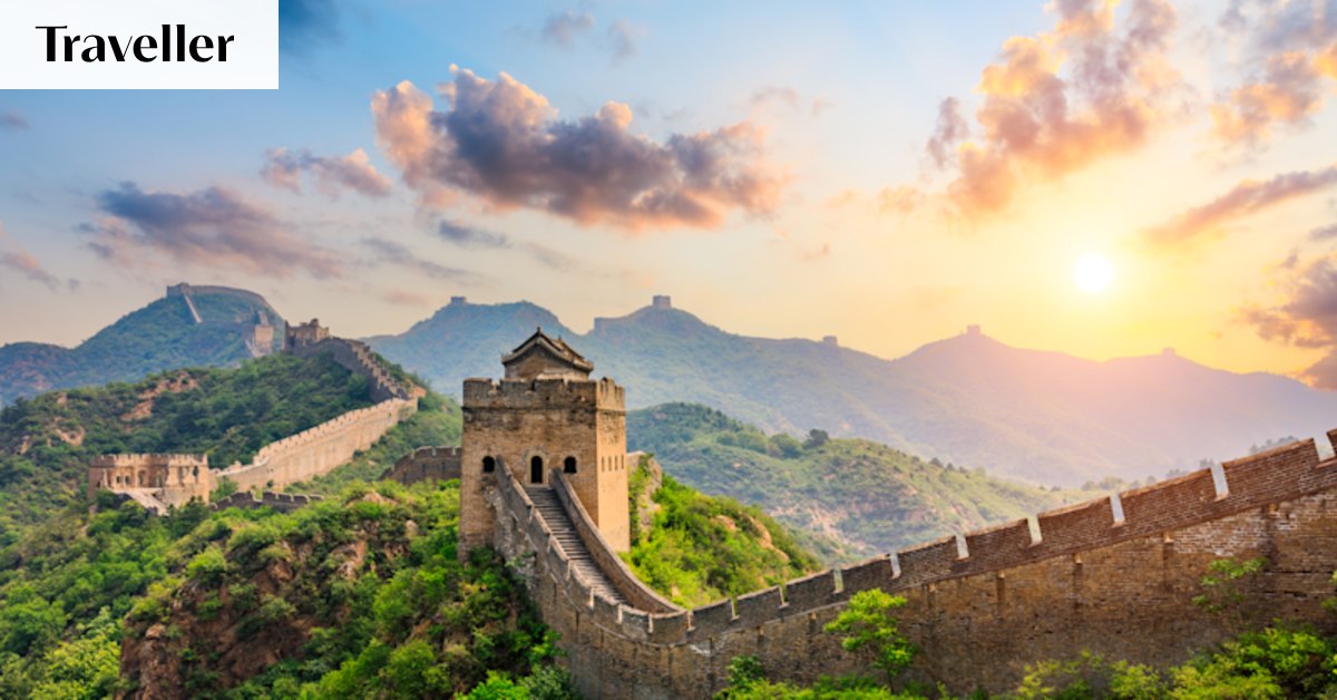 China is now our fifth most-popular destination, but we’re travelling in new ways