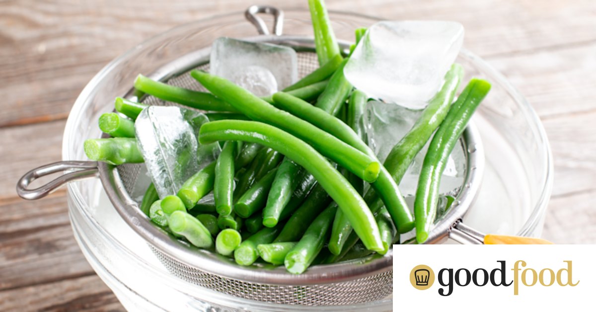How to blanch fresh produce to preserve flavour, colour and texture