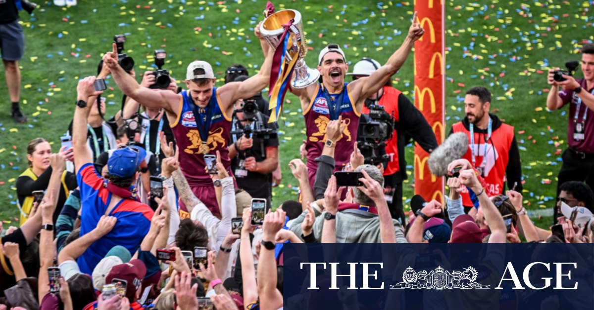 2024 AFL grand final Sydney Swans v Brisbane Lions at MCG