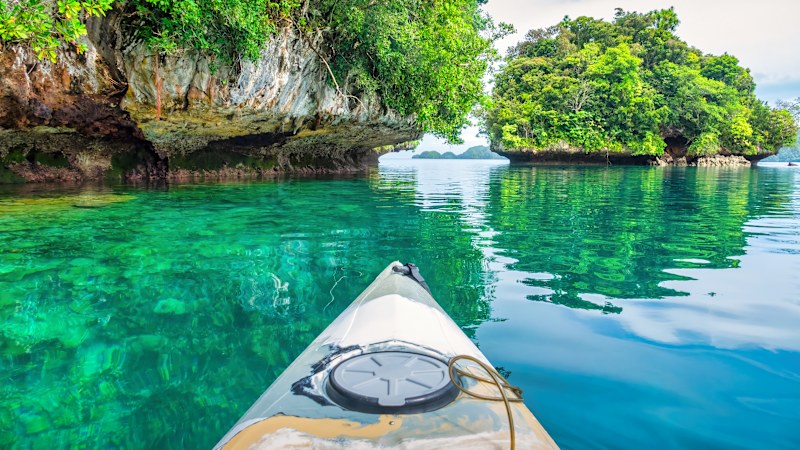 The world's best place for sea kayaking is just one flight away