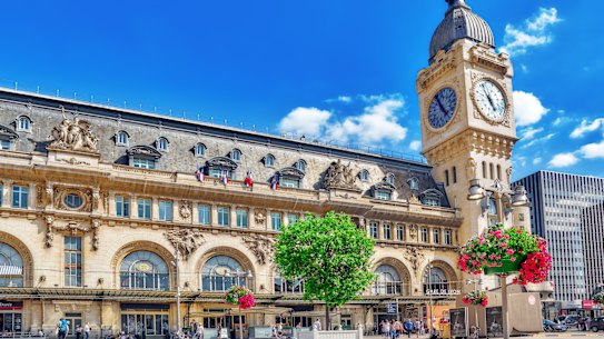 Paris Gare de Lyon, one of the most beautiful belle epoque buildings in the French capital.