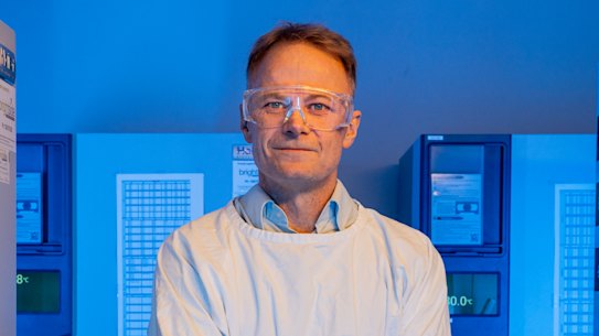 Dr Richard Scolyer: “I’m not up for palliative care. I want to push the boundaries.”