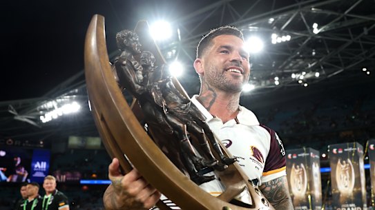 Adam Reynolds picked up his second premiership ring this year.