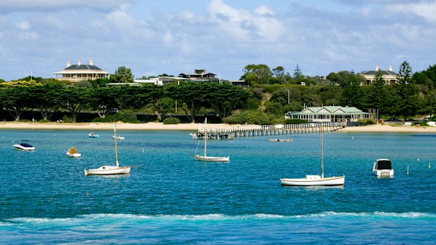 Tourist towns like Portsea are hubs for short  stay rentals. 