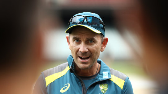Justin Langer famous intensity has become infamous of late.