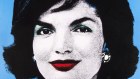 An After Warhol print of Jacqui Kennedy.