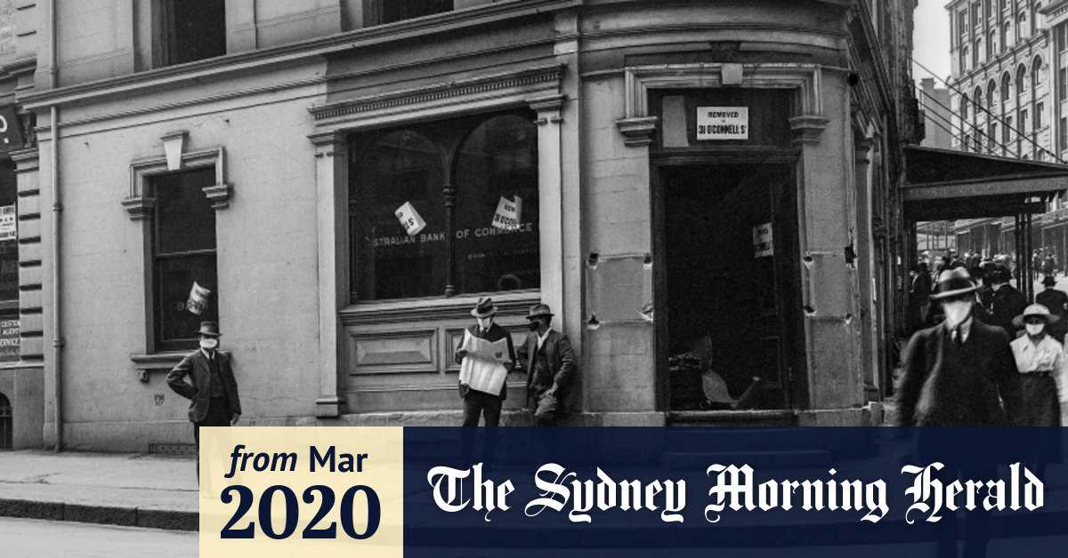 Unmasked A Pandemic In Sydney In 1919 Among Unseen Images