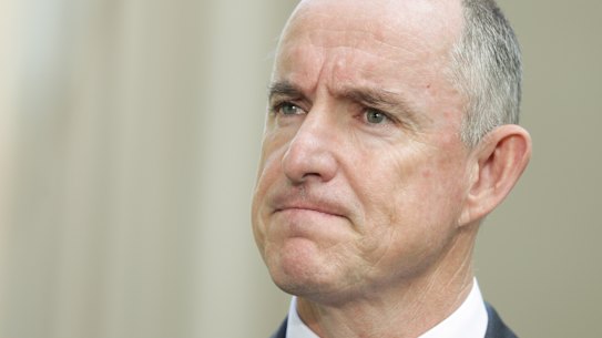 Acting Education Minister Stuart Robert.