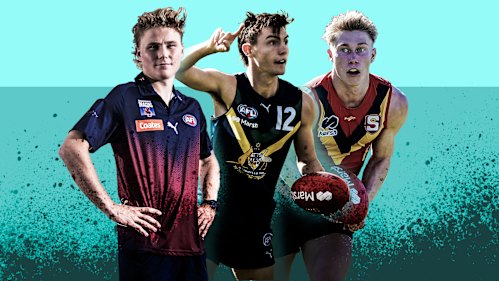 Levi Ashcroft, Jagga Smith and Sid Draper are No.1 draft contenders.