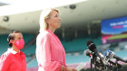 McGrath Foundation CEO Holly Masters on Jane McGrath Day in January.  