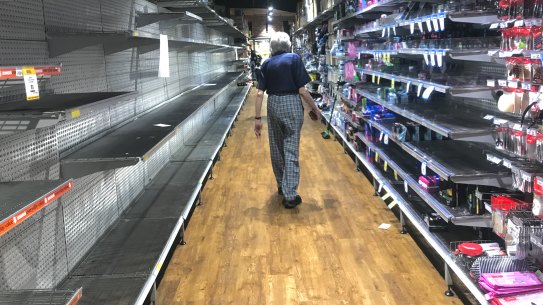 Six months after panic buying cleared supermarket shelves, retailers are running short of stock after underestimating demand. 