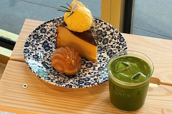Matcha and desserts reign at Tori’s second location on Exhibition Street.