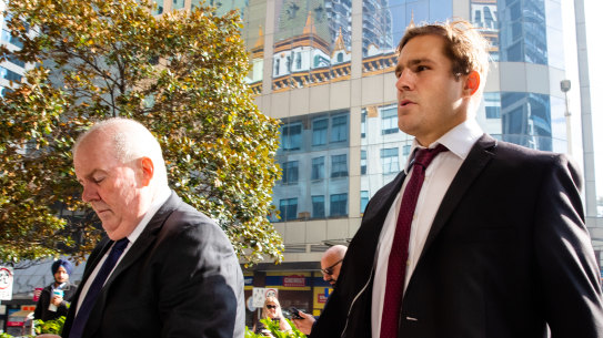 Jack de Belin, whose barrister gave his closing address in the NSW District Court on Friday. 