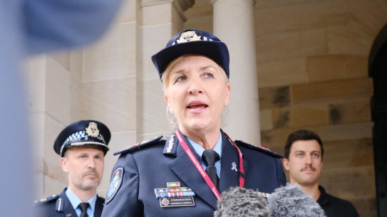 “When I walked through the gates of the police academy 41 years ago, I had no idea what a career in policing was, where it would take me,” Katarina Carroll said on Tuesday.