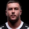 Heath Mason wears the No. 6 jersey for the first time