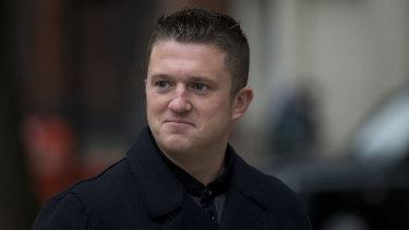 Tommy Robinson, former leader of the far-right English Defence League, has postponed a planned visit to Australia to attend a Brexit protest in London.