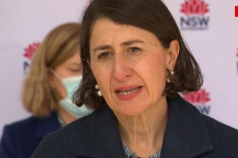 NSW Premier Gladys Berejiklian.