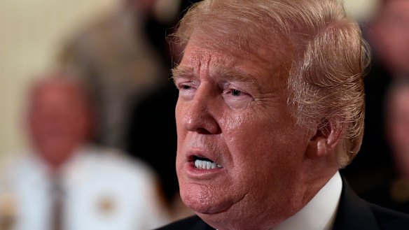 US President Donald Trump 