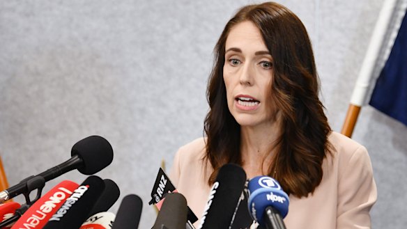 New Zealand Prime Minister Jacinda Ardern.