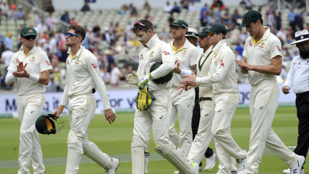 Captain Tim Paine has said Australia's Ashes-retaining team is far from the finished article and "have a way to go".