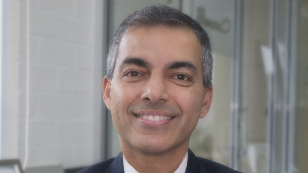 QuintessenceLabs founder and chief executive Vikram Sharma, whose company has been recognised as a technology pioneer by the World Economic Forum.