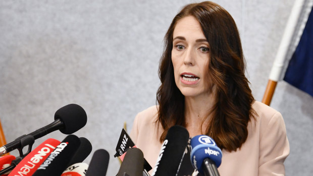 New Zealand Prime Minister Jacinda Ardern.