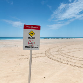 Cable Beach has been closed following the incident. 