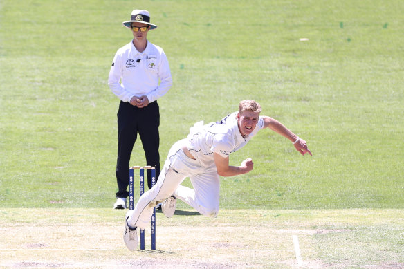 Victoria captain Will Sutherland.