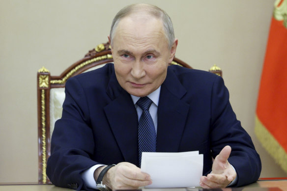 “We have this system now”: Russian President Vladimir Putin.