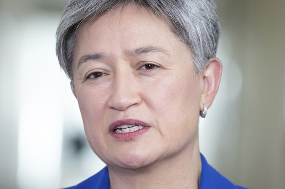 Foreign Minister Penny Wong.