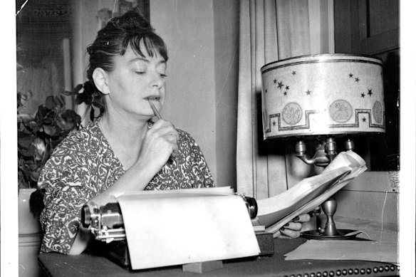 Dorothy Parker, the wittiest woman of her time, in 1958.