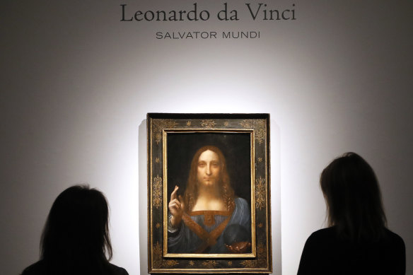 One of the artworks was Salvator Mundi, a painting by the Italian Renaissance master known as the Last Leonardo but whose authenticity has been questioned by some experts.