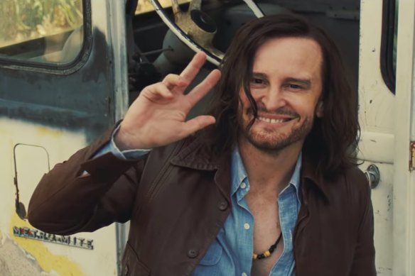 Peace, man: Damon Herriman in Once Upon a Time ... in Hollywood.