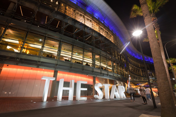 Under investigation: The Star Sydney. 