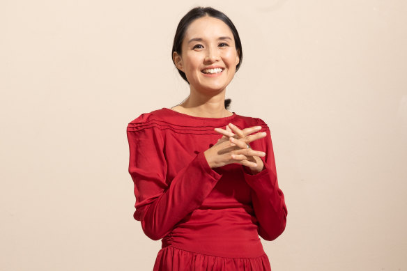 Author Alice Pung. 