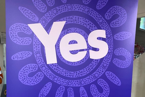 Another design for the branding that will be used for the Yes campaign.