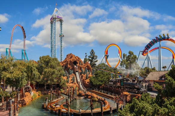Knott’s Berry Farm was California’s first theme park, with its ‘Ghost Town’ predating Disneyland by 15 years.