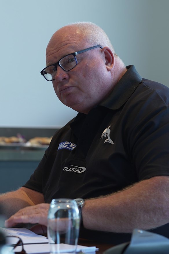 Dolphins recruiter Peter O’Sullivan.