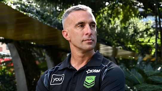 Former referee Matt Cecchin.